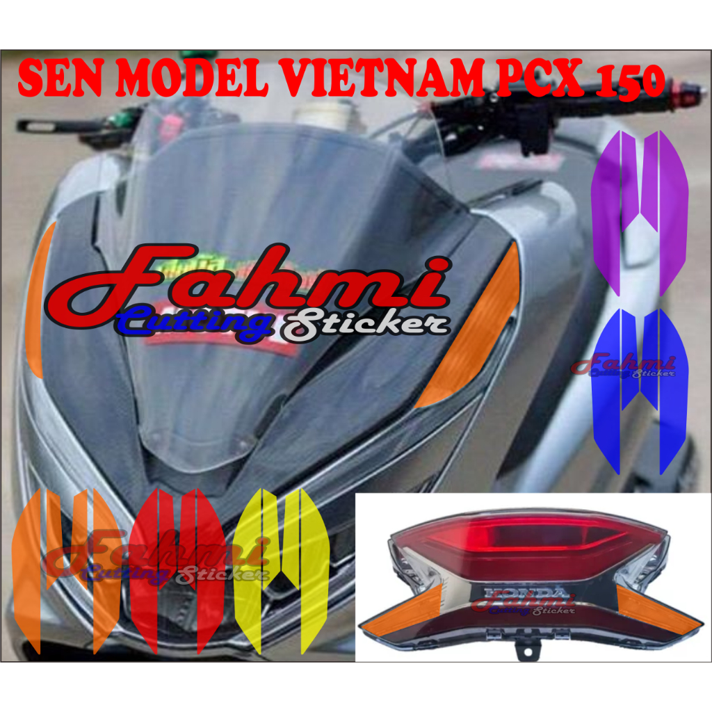 Stiker Sein Pcx 150 depan /belakang