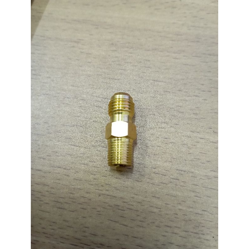 Double Nepel 1/4 Sae x 1/8 NPT