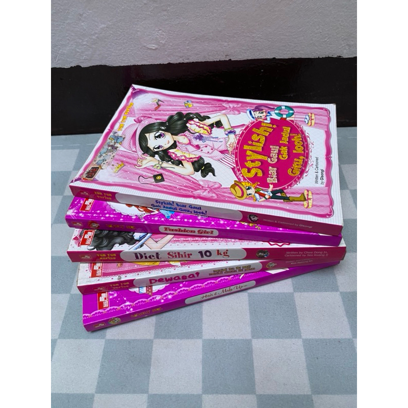 KOMIK TENTEN SERIES PRELOVED (Stylish, Fashion, Hair&Makeup, Diet, Dewasa)