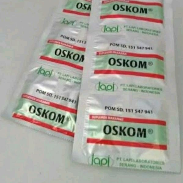 OSKOM / oscom vitamin tulang / strip