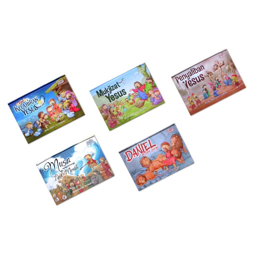 Buku Pop-Up Cerita Alkitab