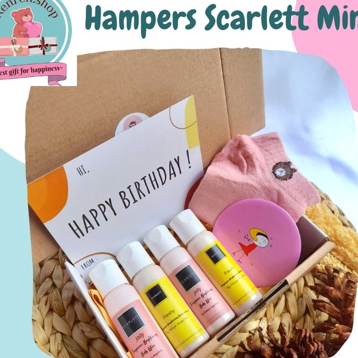 

TIPE TAK849 HAMPERS SCARLETT MINI KADO VALENTINE HAMPERS ULTAH MURAH