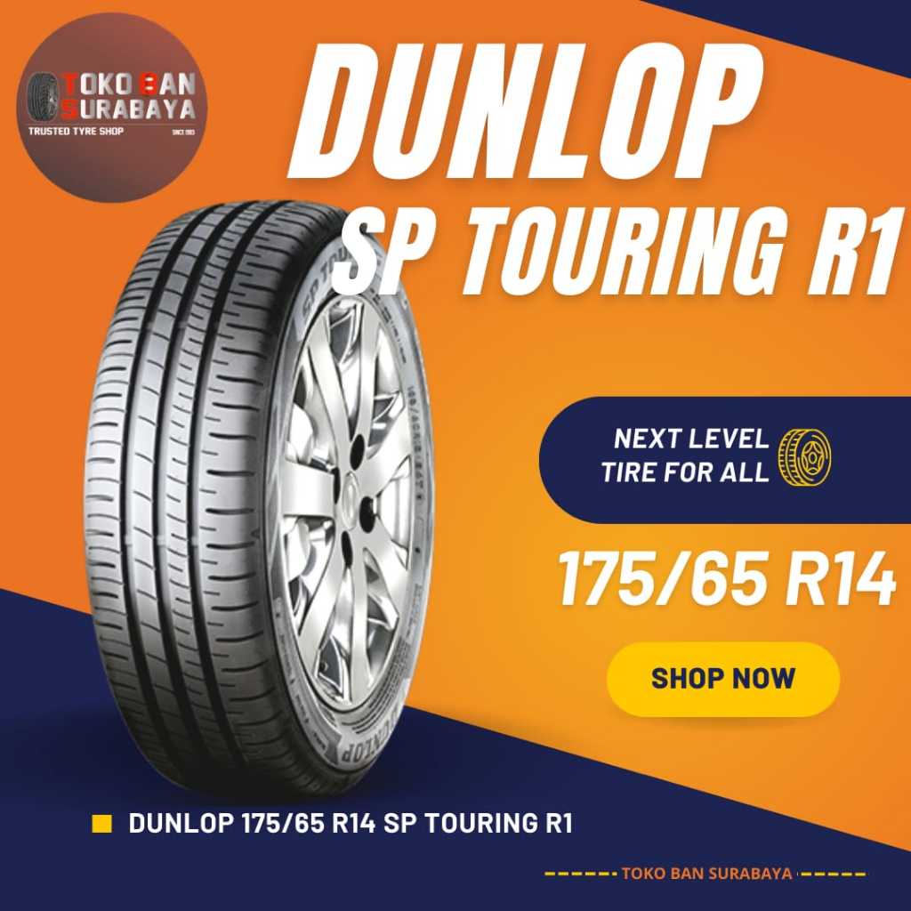 Ban Dunlop DL 175/65 R14 175/65R14 175/65/14 17565 R14 17565R14 R14 R 14 SP TOURING R1