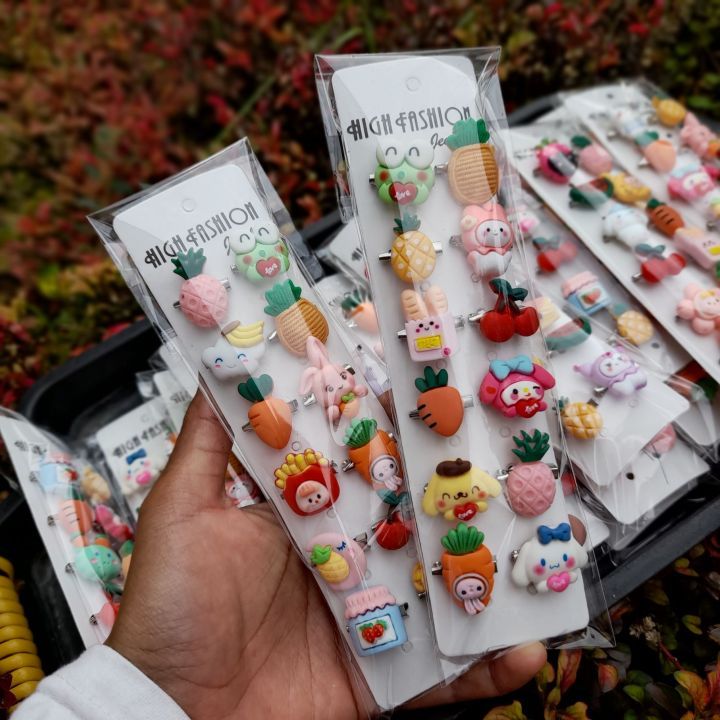 12 pcs bros clay karakter lucu bros anak lucu imut lusinan