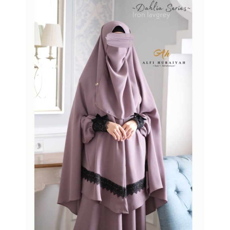 [Alfi Huraiyah] Gamis Dahlia Series