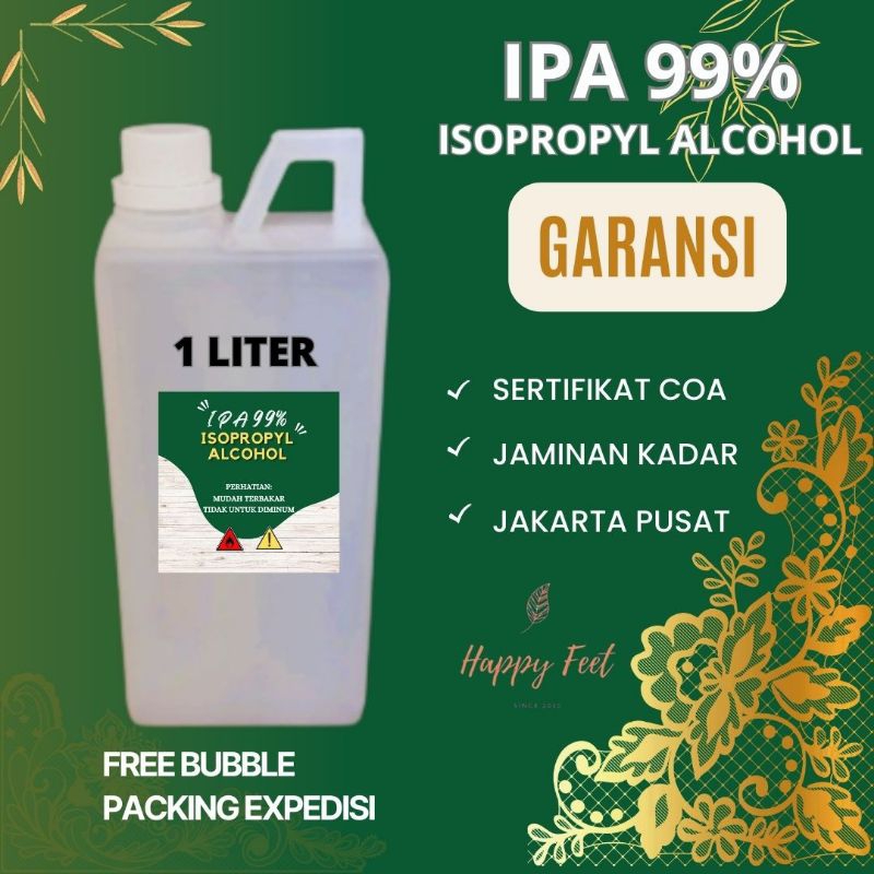 ISOPROPYL / ISOPROPIL ALKOHOL MURNI 99% / IPA 1 LITER