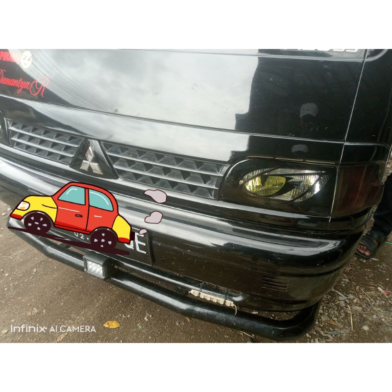 sticker lampu mobil pick up t120ss carry