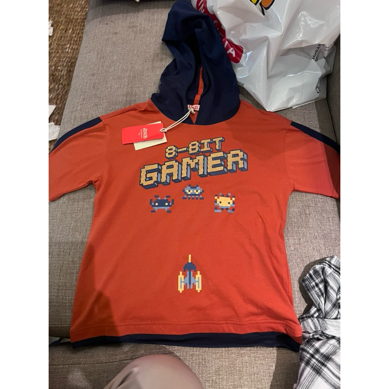 kaos kupluk jsp962 / baju topi anak babyshop / shirt topi / Rayon Anak Laki Laki Usia 5 6 7 8 Tahun 