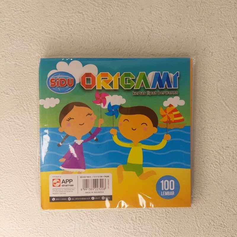 

ORIGAMI SIDU 12×12 ISI 100 /PER PAK