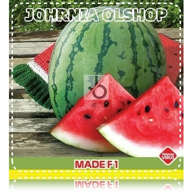 Johrnia 2 Benih Biji Semangka MADE F1