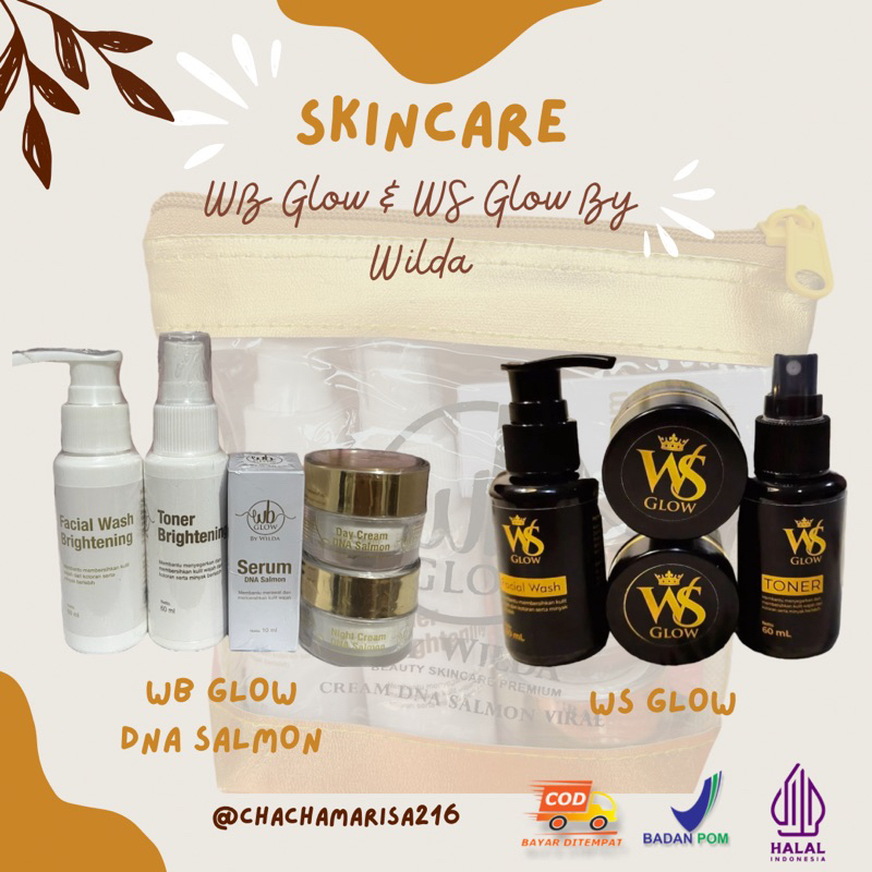 WB GLOW DNA SALMON WS GLOW BY WILDA