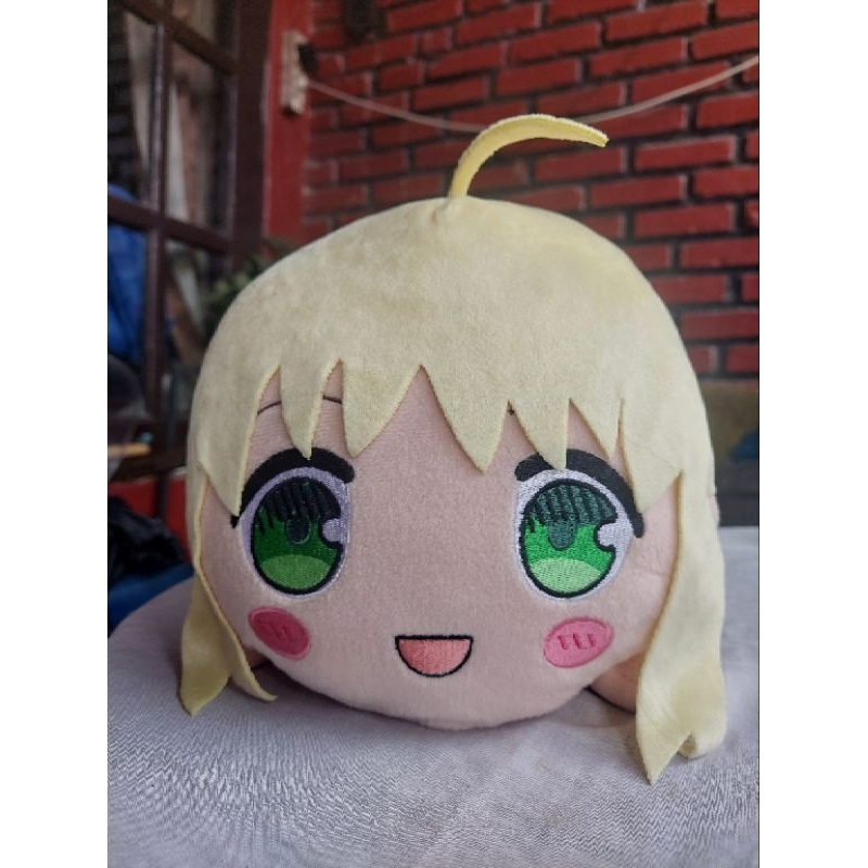 Boneka Nesoberi Tiduran Anime Fate Emiya chi no gohan Saber