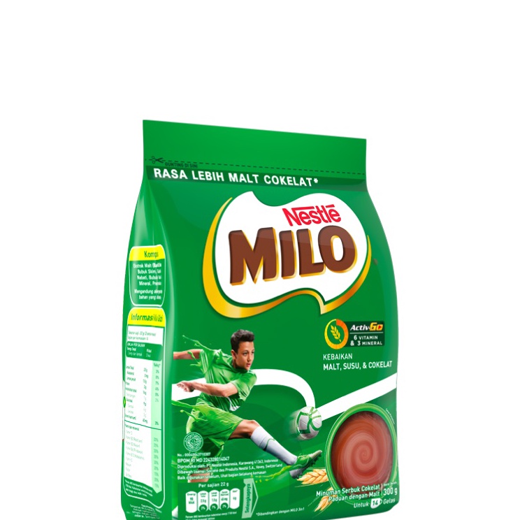 

Terkini Milo Activ-Go Susu Bubuk Cokelat 300 gr