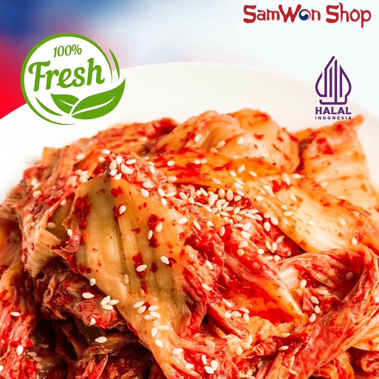 

87 KIMCHI SAWI FRESH PLAZA KOREA 1 KG - ORIGINAL KOREAN FOOD FRESHLY MADE MAKANAN KOREA RASA LEZAT 72