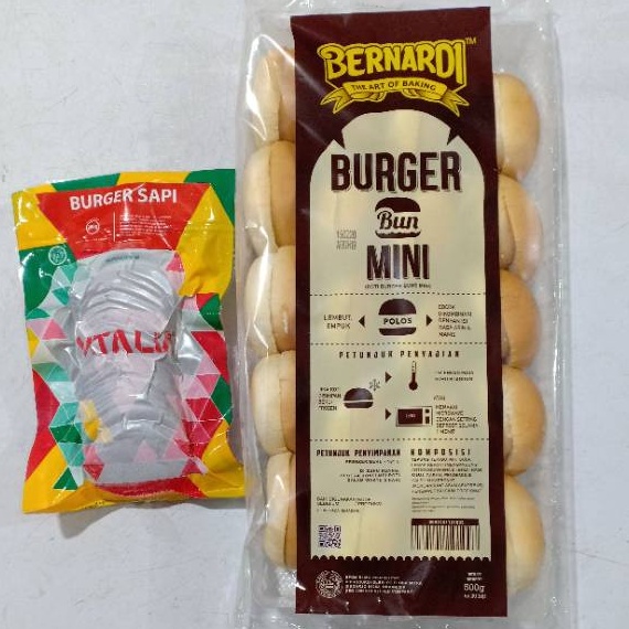 

Best Terlaris [PAKET BERNARDI] burger mini 20s