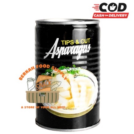 

Asparagus Kaleng 430gr / Asparagus Tips & Cut Potongan Red Boat Brand ➙Harga Murah