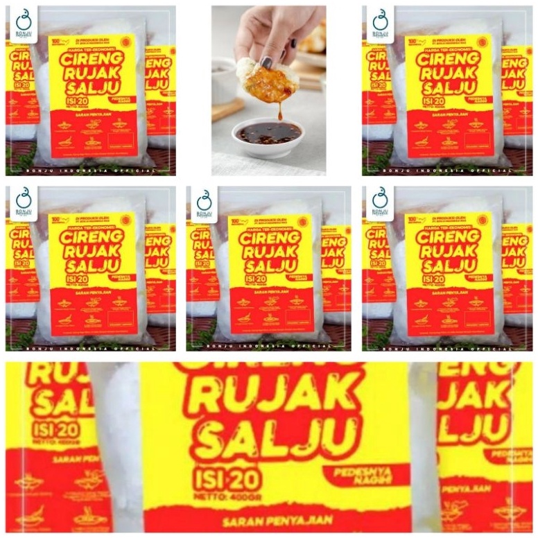 

Terl4ku. cireng rujak salju isi 20 Berkah Shopee