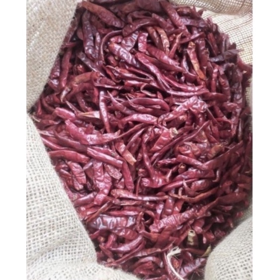 

KODE KUF517 Cabe Rawit Teja Merah Kering SUPER 1 kg kilo IMPORT Dijamin Pedas Dan Fresh