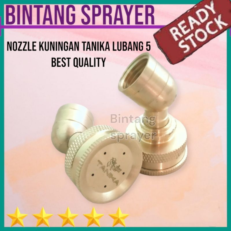 SPUYER TANIKA LUBANG 5/NOZZLE TANIKA LUBANG 5/TANIKA LUBANG 5/NOZZLE TANIKA 5 LUBANG