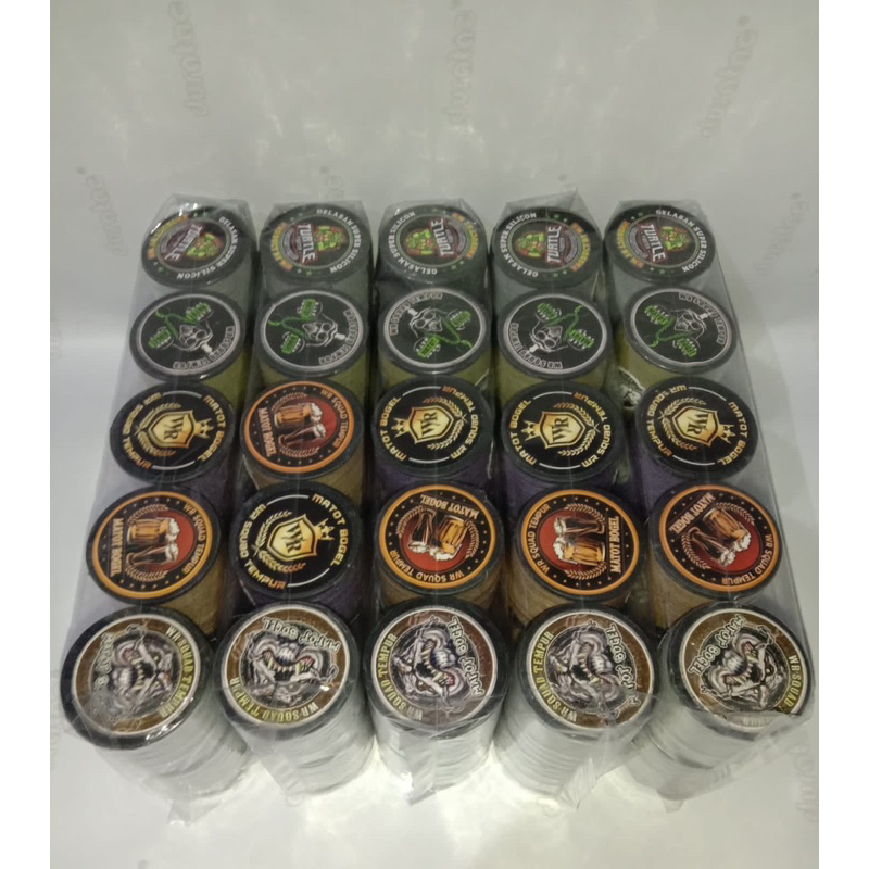 gelasan matot bogel size 022 bahan matot putih harga perpak isi 10