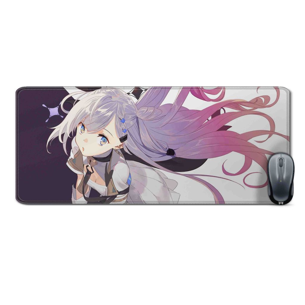 Deskmat mousepad extended anime vtuberVESTIA ZETA FLOAT-HOLO IDmaterial Rubber