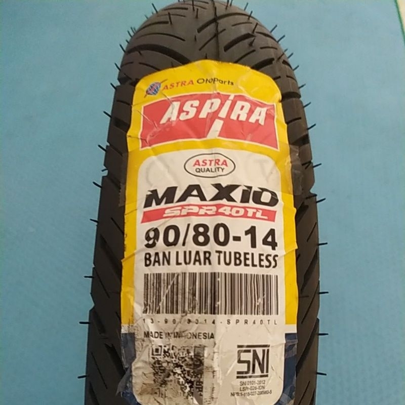 ASPIRA MAXIO SPR40TL 90/80-14 TUBELES