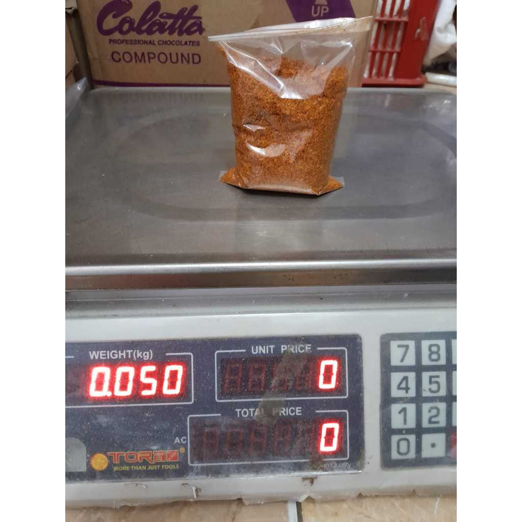 

Cabe Bubuk Murni Ukuran ½ons Kemasan Repack Berkualitas