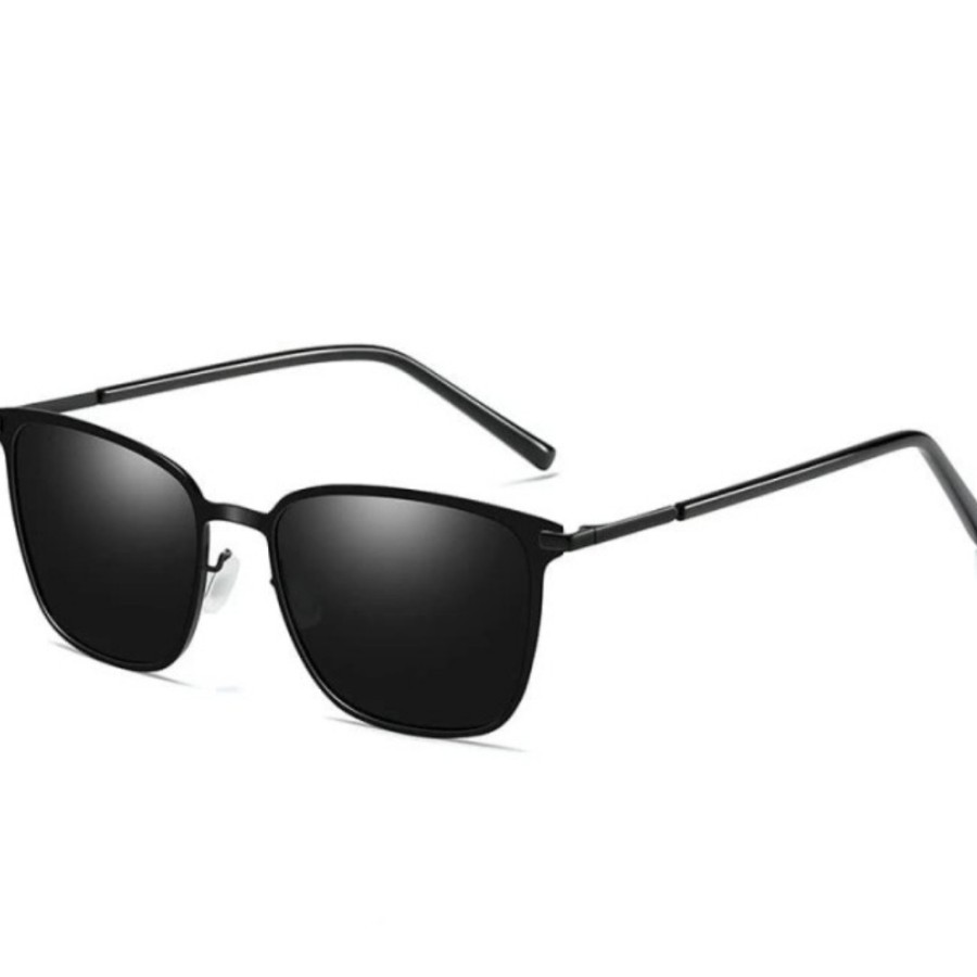 Kacamata Pria/Minus Hitam Permanen/Kacamata Outdoor Lensa Minus Wanita - Hitam, Lensa Minus