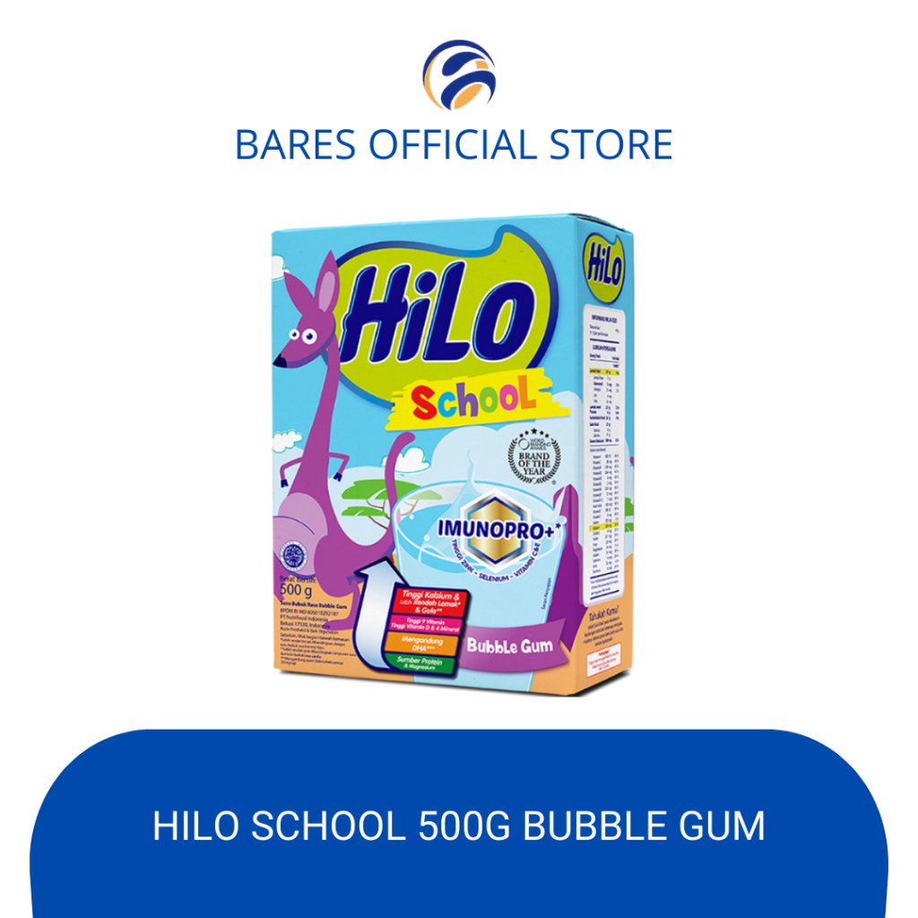 

HILO SCHOOL Rasa Bubble Gum 500gram