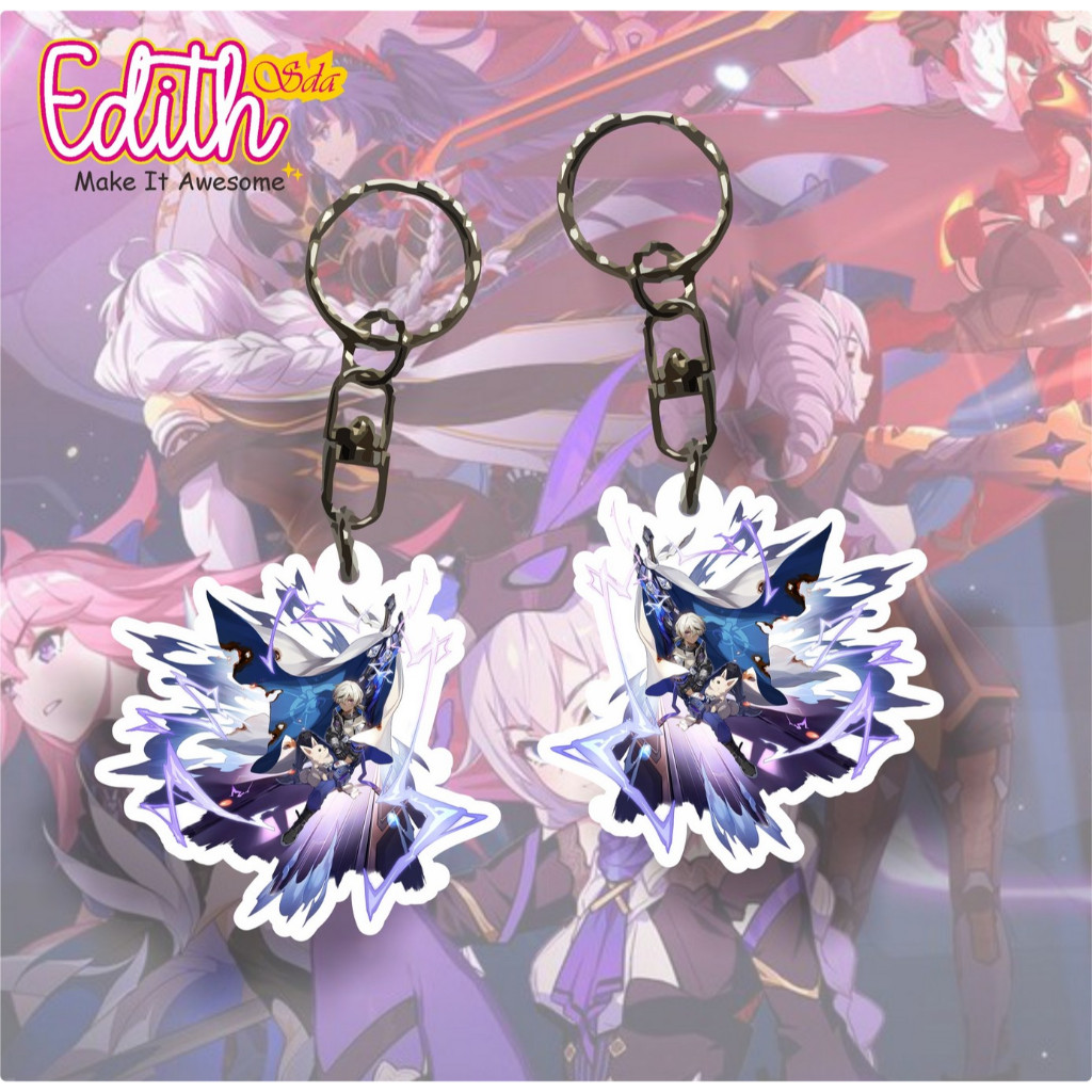 [BUKAN PO]  Gantungan Kunci Honkai Impact / Keychain Honkai Impact
