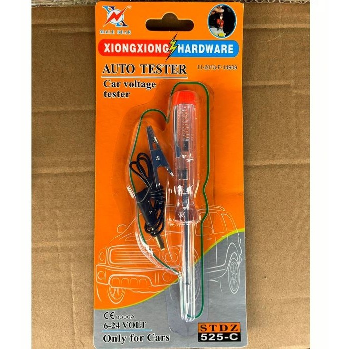 Obeng Tespen LED DC Tester Mobil Motor Test Pen arus listrik DC