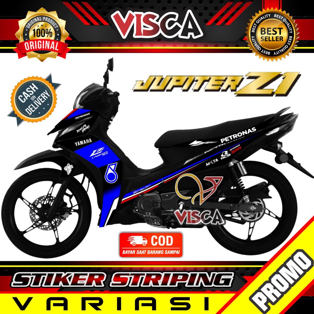 Striping jupiter Z1 Desain Petronas Series