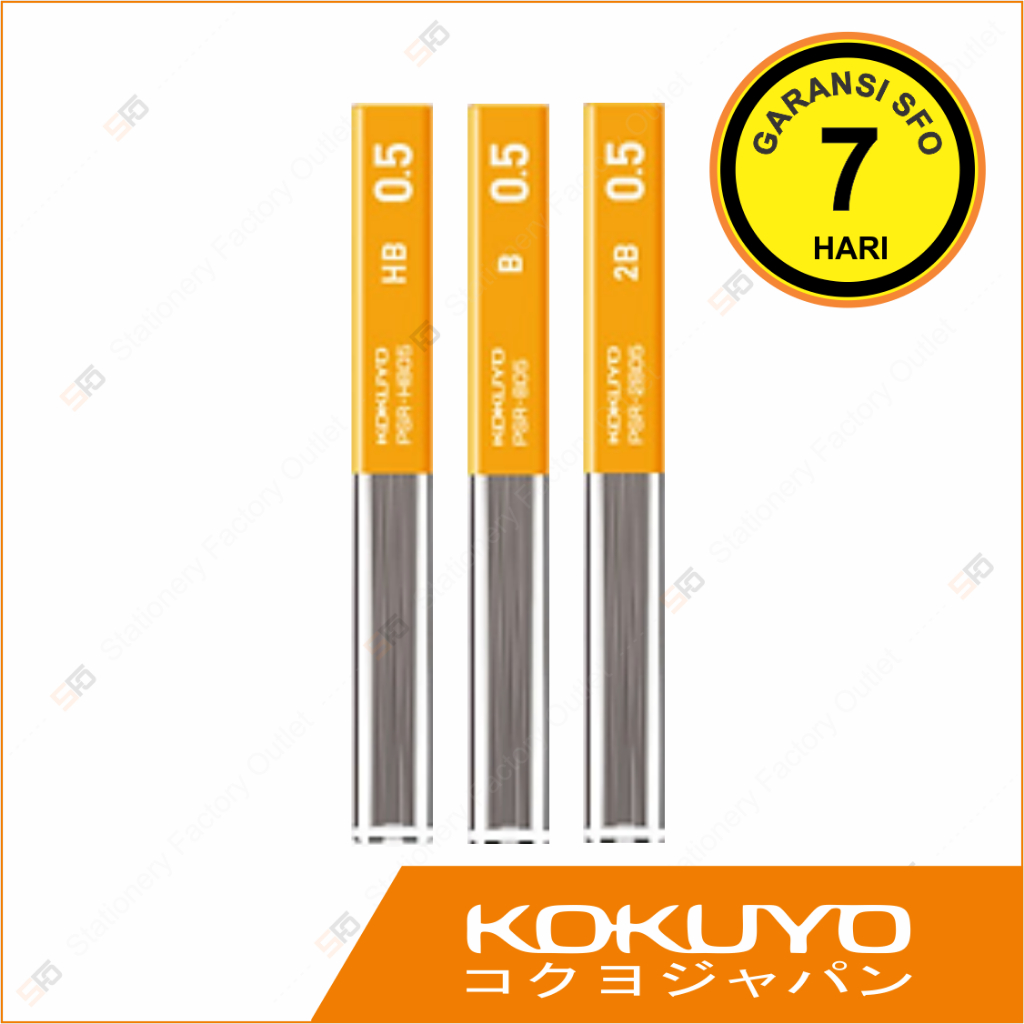 

Isi Pensil Mekanik Kokuyo 0.5 mm - Refill Enpitsu Sharp Mechanical Pen - SFO Semarang Official