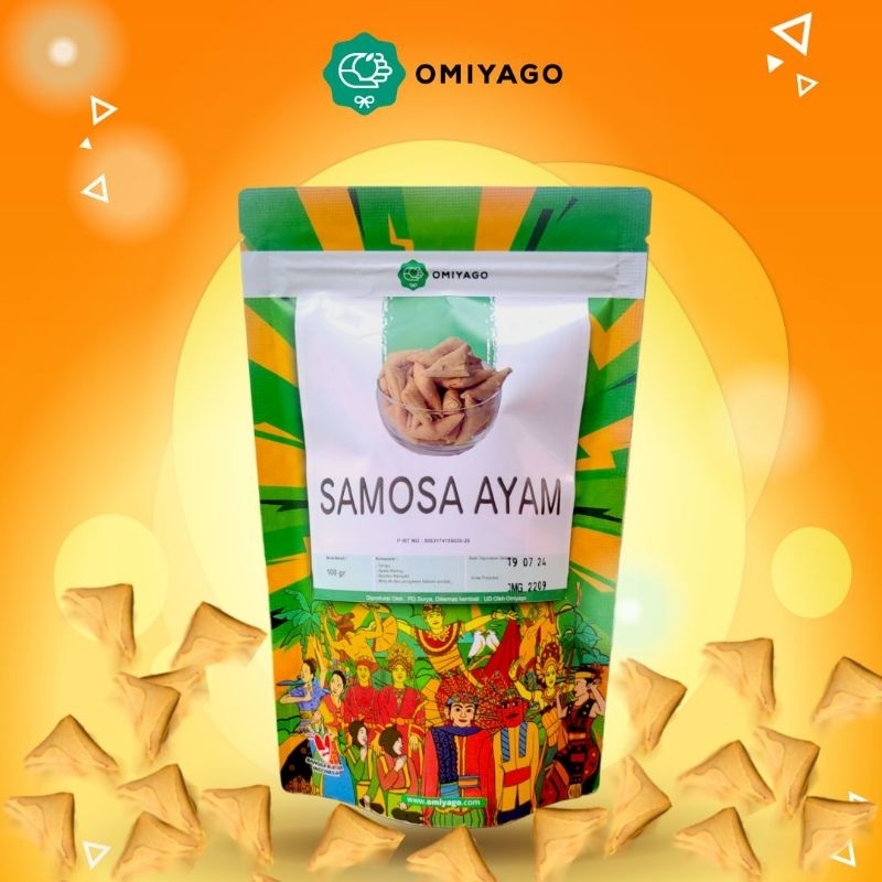 

Omiyago Snack Samosa Ayam 100 gr