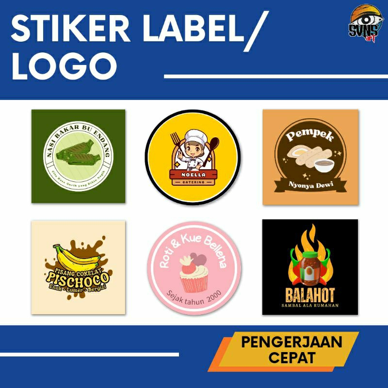 

CETAK STIKER / CETAK STICKER CHROMO CUSTOM MURAH STIKER LABEL BULAT STIKER MAKANAN MINUMAN