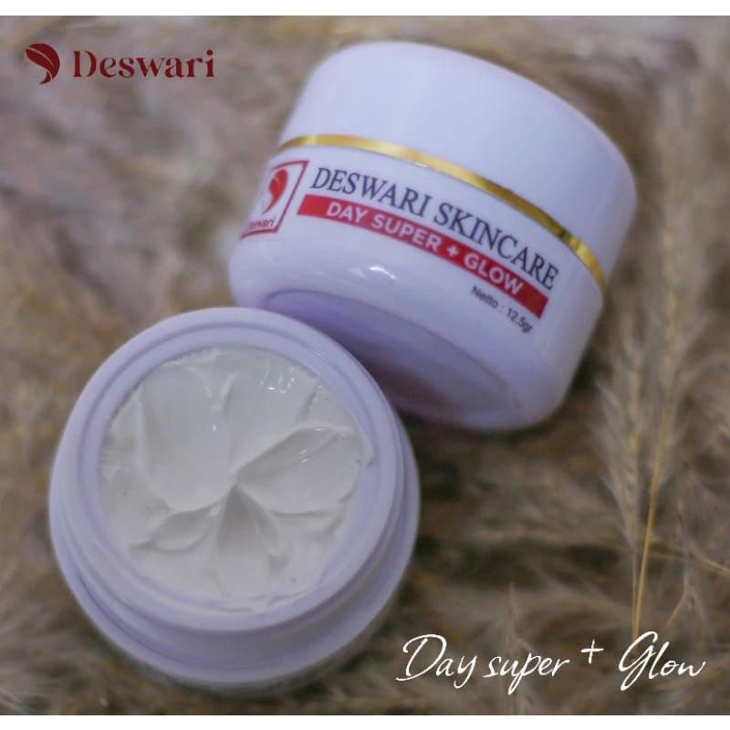 Deswari skincare cream siang / Day super+glow Deswari Skincare
