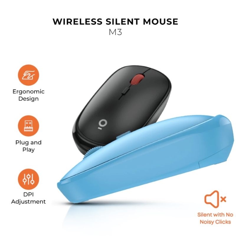 Mouse Wireless Olike M3 Silent