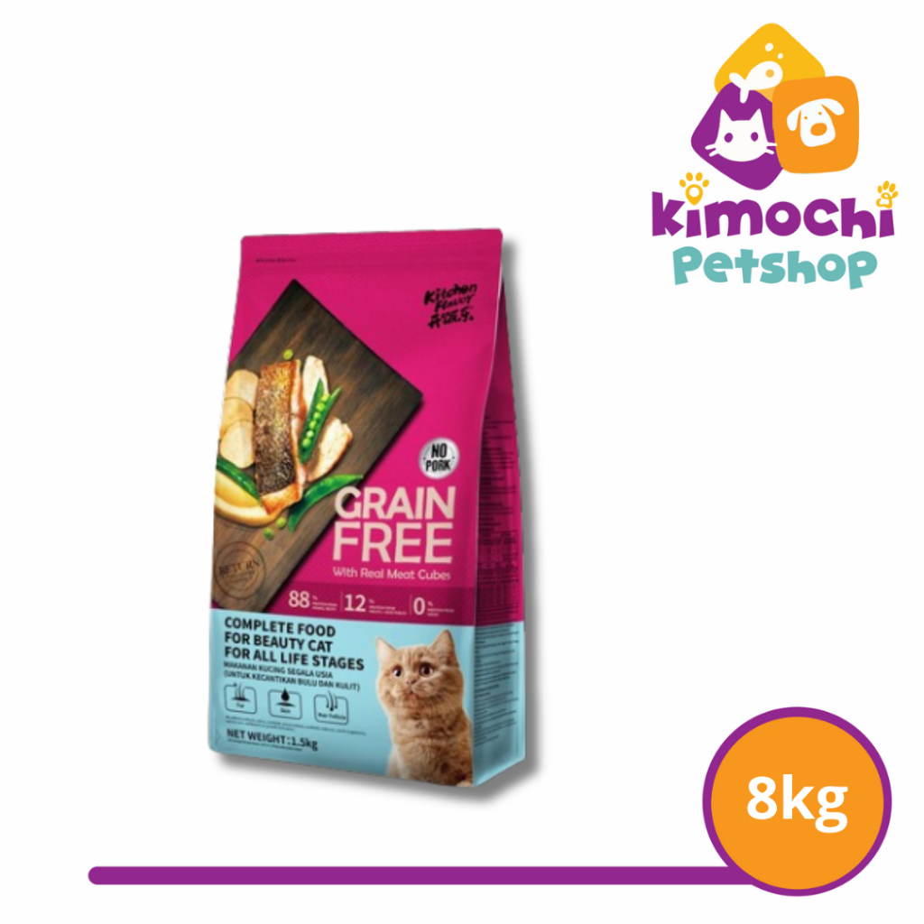 Kitchen Flavor Beauty Cat Food All Stage 8kg