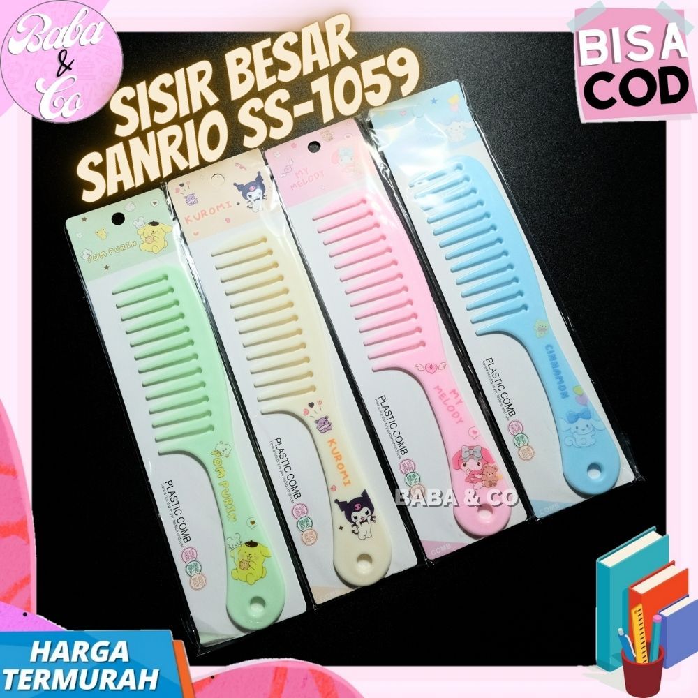 SISIR RAMBUT SANRIO SS-1059 SISIR SANRIO BESAR LUCU UNIK MURAH COD