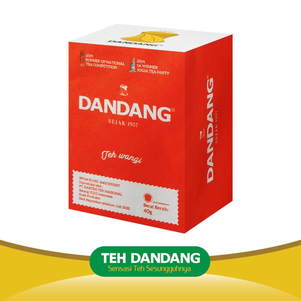 

Z091 Teh Dandang Merah 40gr - Teh Tubruk - 1 Slop isi 10 Box 40gr ➚Produk