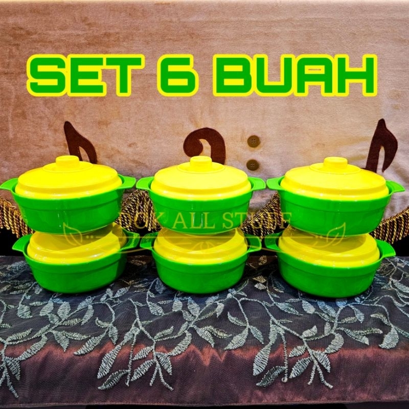 Tempat Wadah Penyimpanan Basi Bakul Prasmanan Saji Makanan Sayur Lauk Nasi Kotak Segi Bulat Oval Min