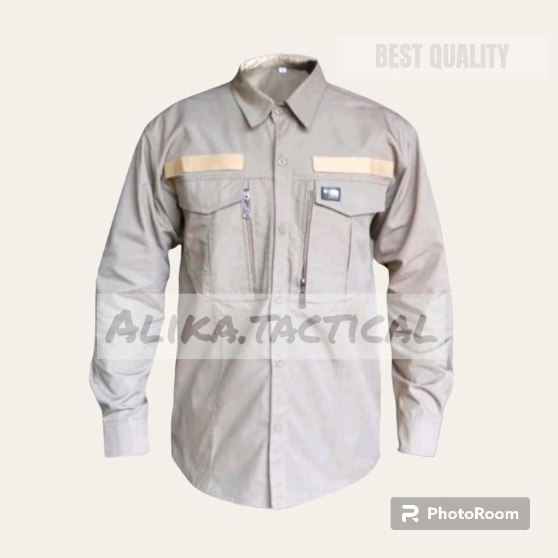 KEMEJA PDL W TAC | KEMEJA TACTICAL W-TAC LENGAN PANJANG | BAJU TACTICAL W TAC