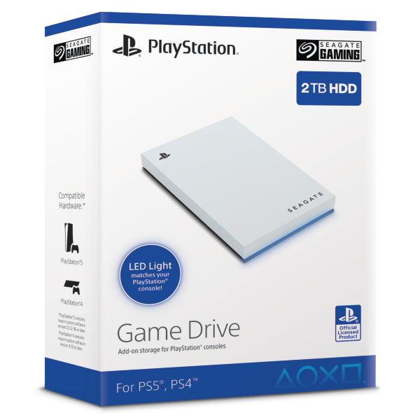 Seagate Game Drive PS5 2TB - HDD/ Harddisk External 2.5" USB 3.2