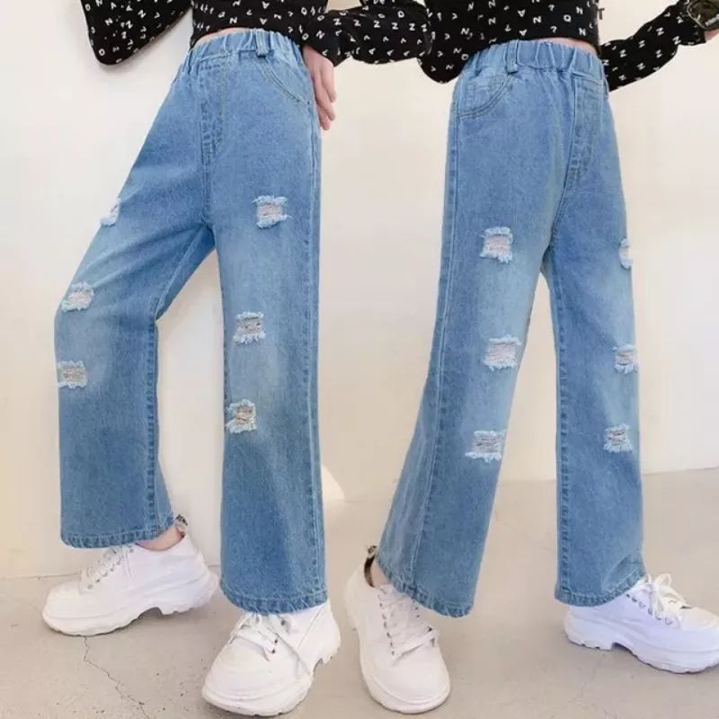 Kulot Jeans/Celana Jeans/Jeans Anak Perempuan Import