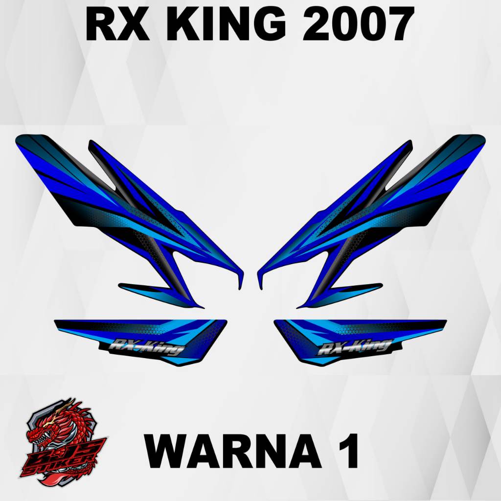 Striping rx king - Stiker Decal RX KING 2007