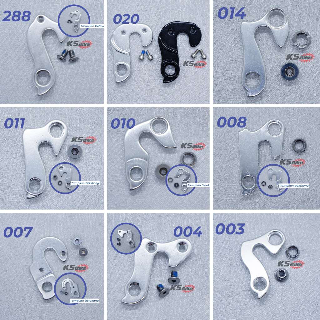 Drop Out - Anting RD Sepeda Sambungan Rear End Goatlink Gantungan RD MTB Lipat Polygon Pacific Thril