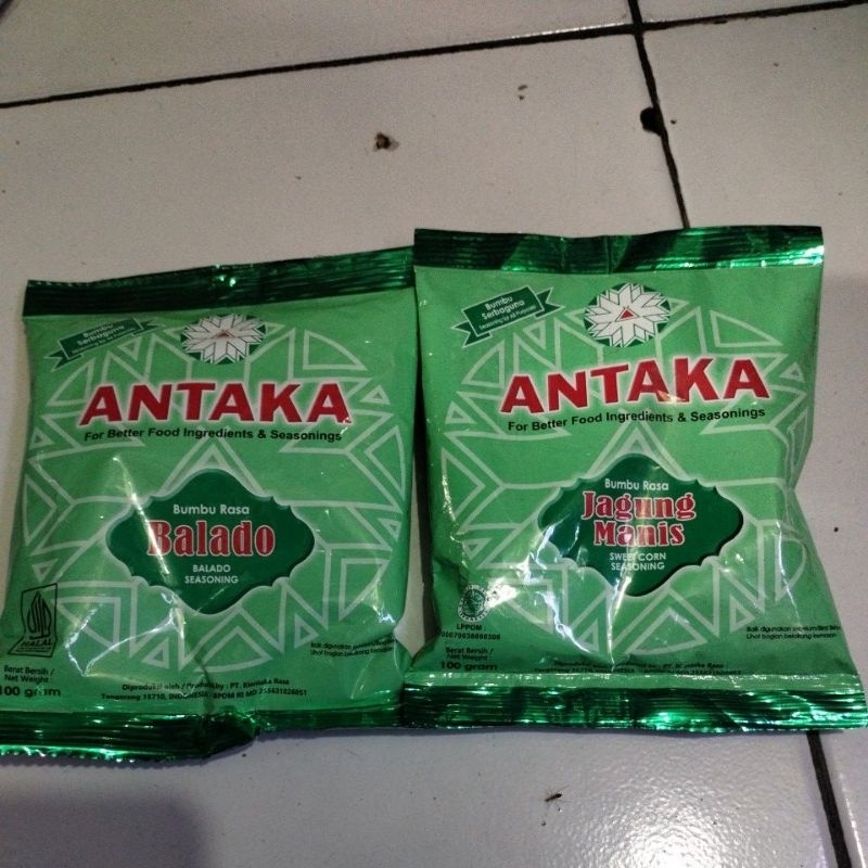

Antaka bumbu tabur 100 gr berbagai variant rasa