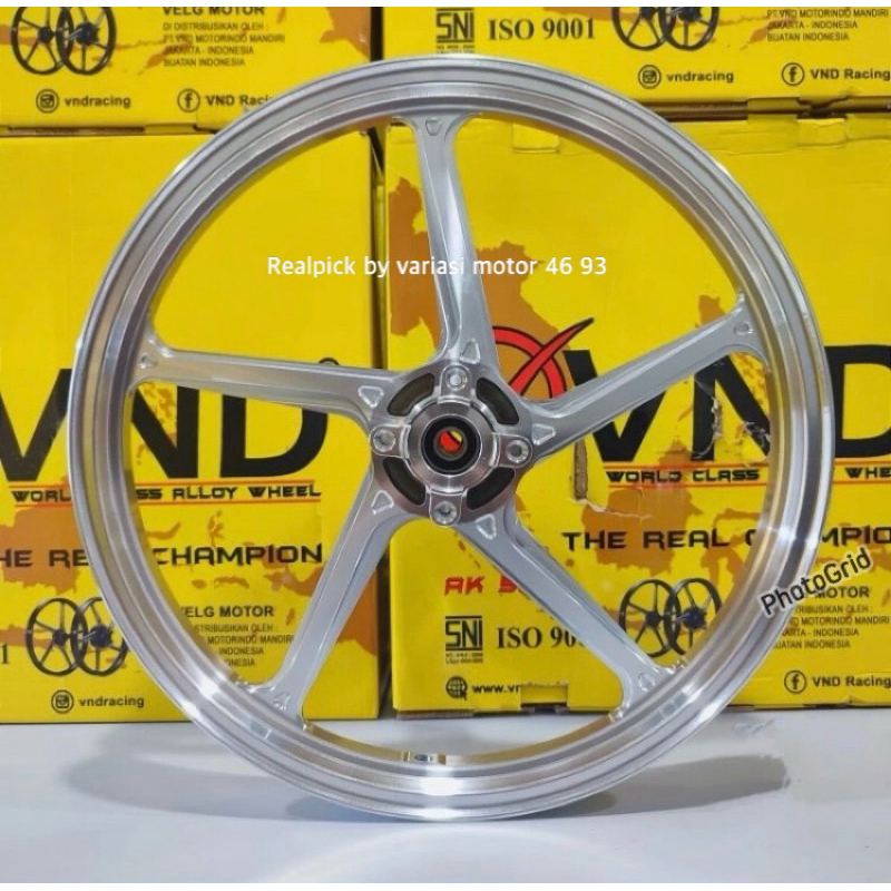 VND Velg AK 55 ring 17 Beat/ Scoopy/ Vario 110/ Spacy pelek velg vnd ak55 ring 17