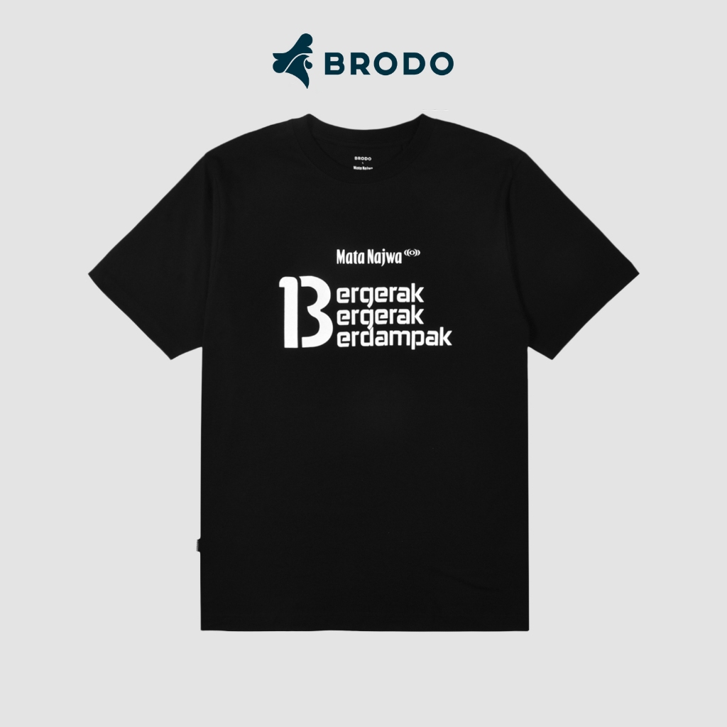 BRODO - Mata Najwa Bergerak Tees Black