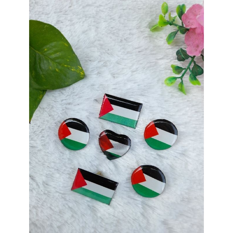 Pin Palestina / Pin Bendera Palestina / Pin Resin / Pin Murah